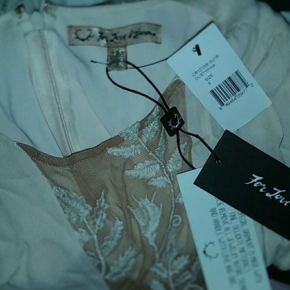 New for love & lemons Emilia romper pink S emilia - Picture 2 of 8